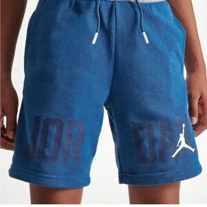 Jordan Blue Athletic Shorts with Jumpman Logo